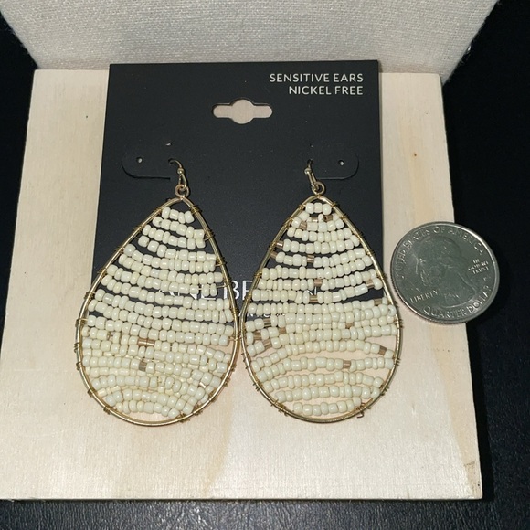 Lane Bryant teardrop beaded earrings - Picture 4 of 4